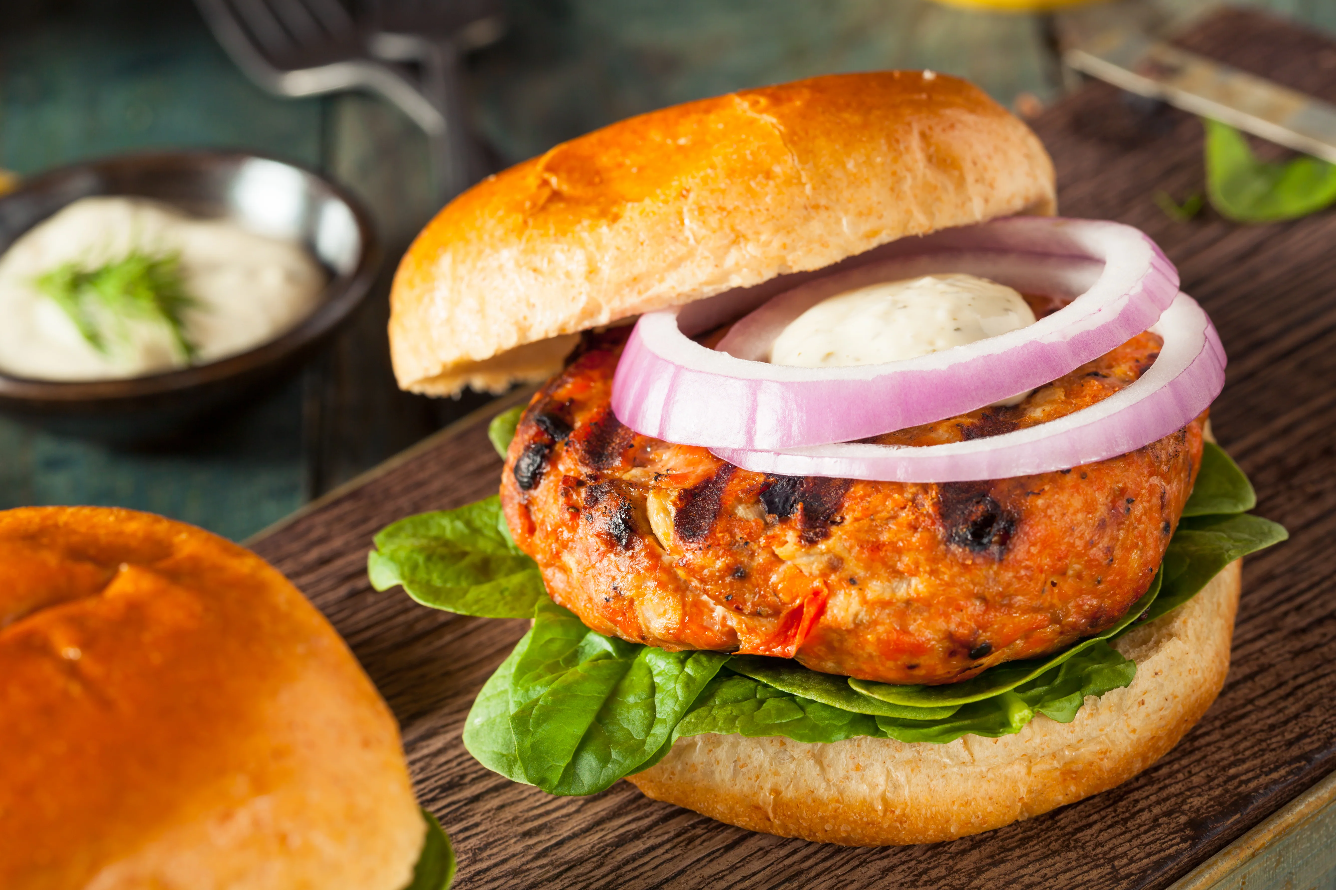 Alaskan Salmon Burger - Image 2
