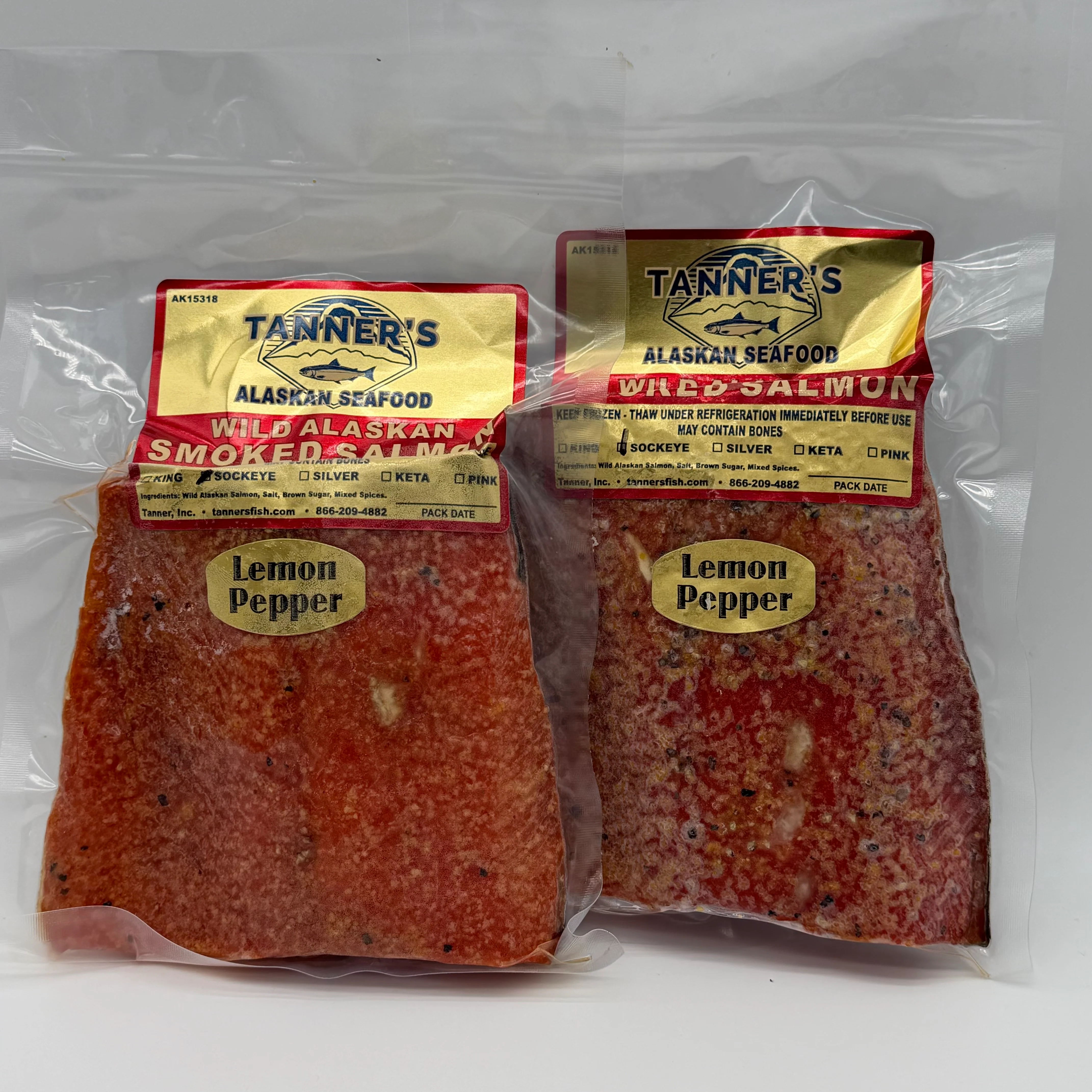 Alaskan Smoked Salmon Lemon pepper