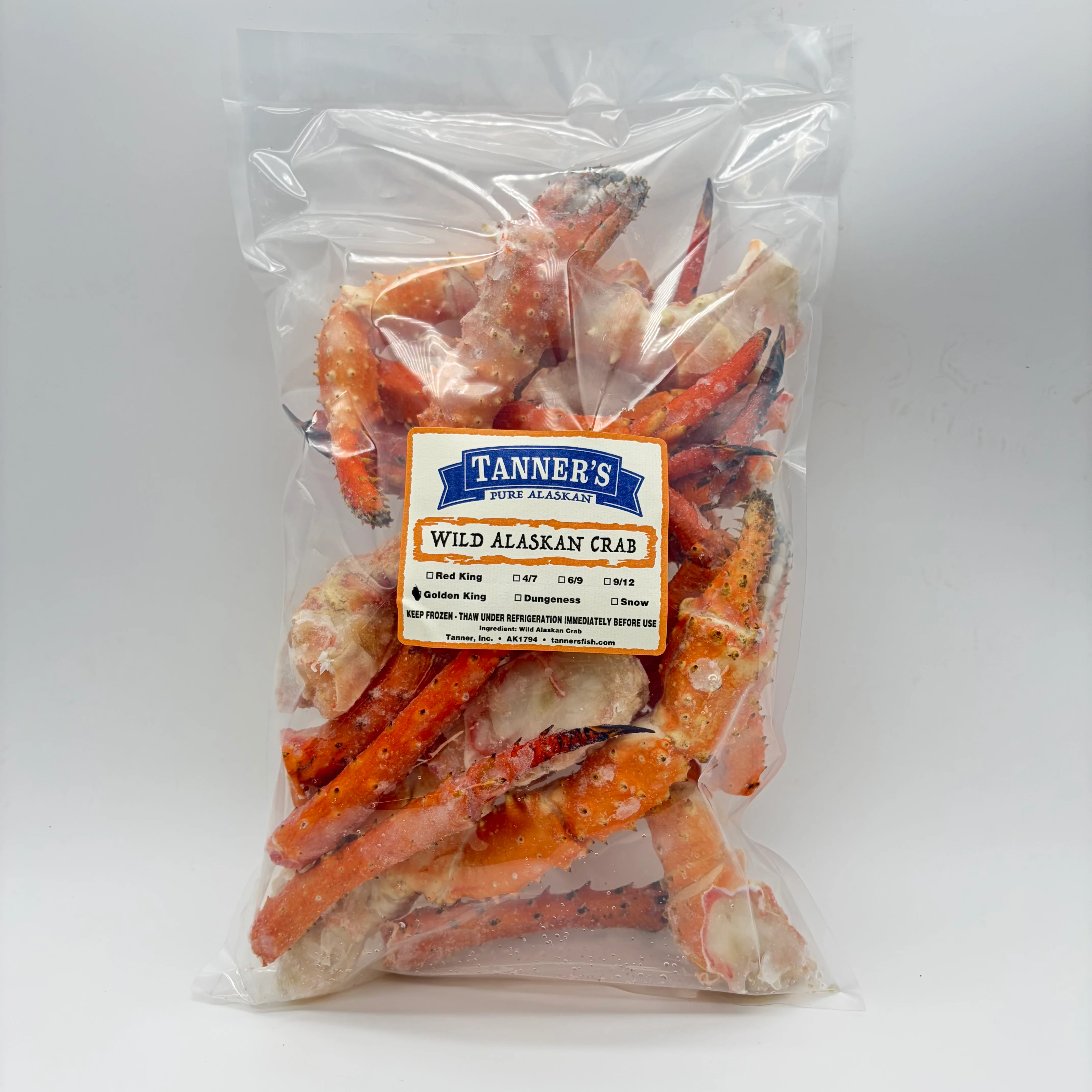 Golden King Crab Pieces - 3Lbs